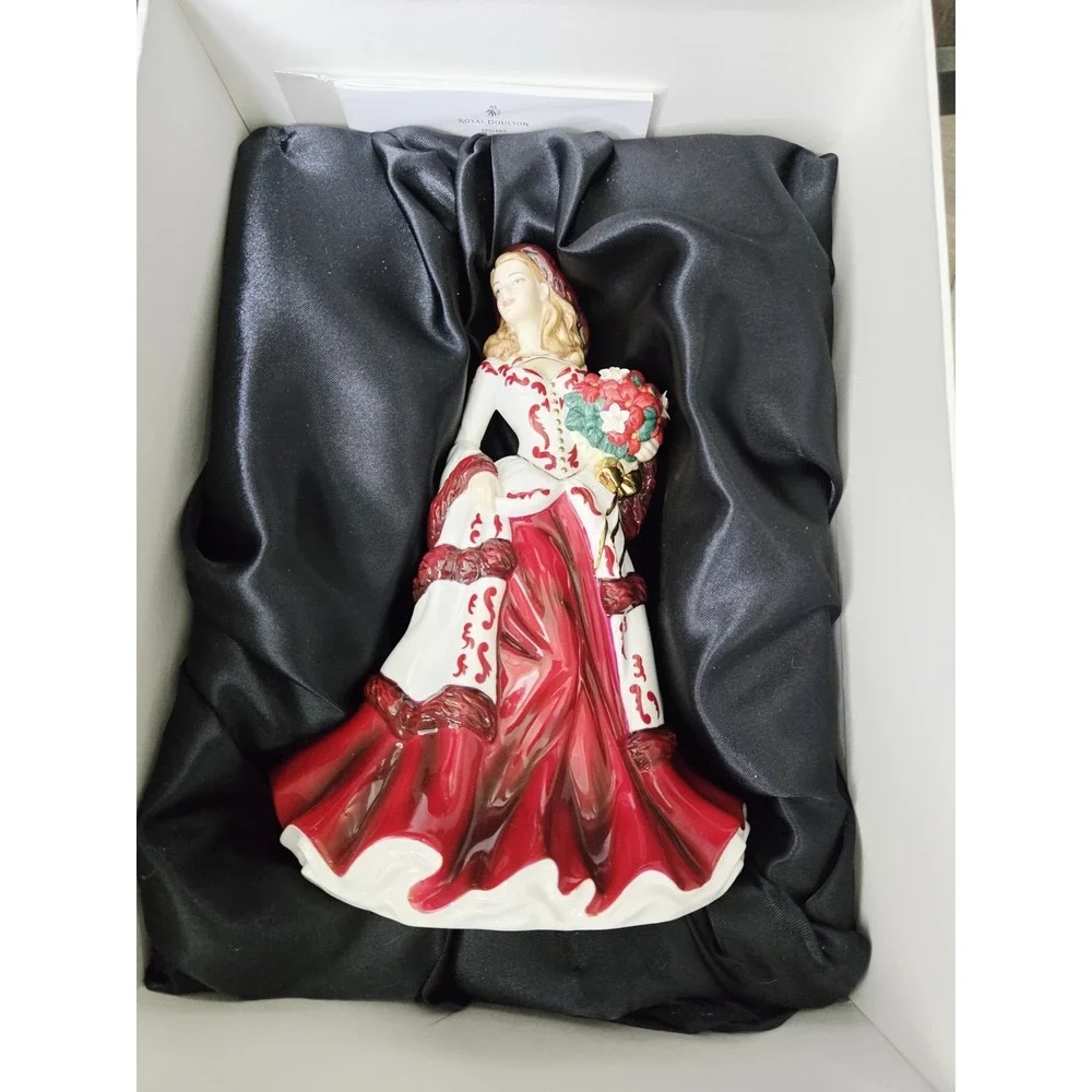 Royal Doulton figurine Pretty Ladies Christmas‎ Day 2008 w/ box